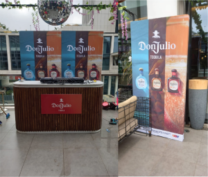 Donjulio event branding