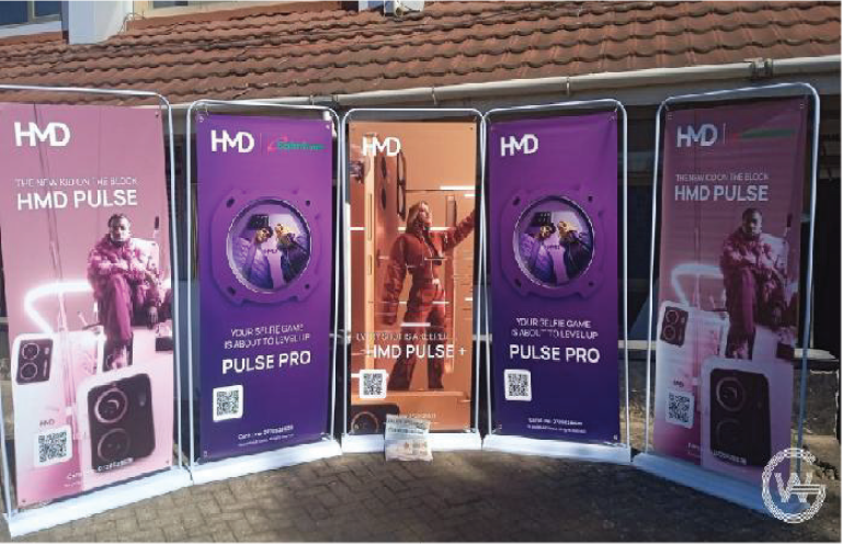 HMD printed rollup banners